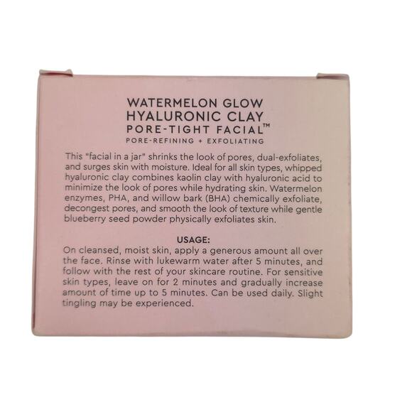 Glow Recipe Watermelon Glow Hyaluronic Clay Pore-Tight Facial - Picture 4 of 6